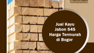 jual kayu jabon s4s