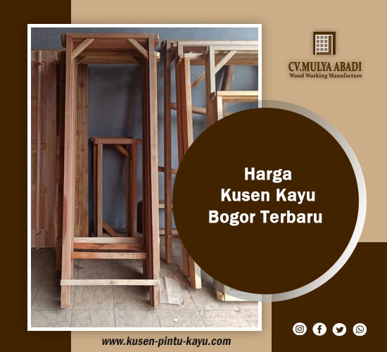 harga kusen kayu bogor