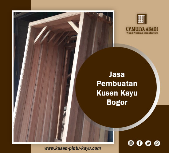 jasa pembuatan kusen kayu bogor